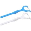 Y-shaped Dental Floss Interproximal Brushes 90 Pieces (45 Blue 45 White)
