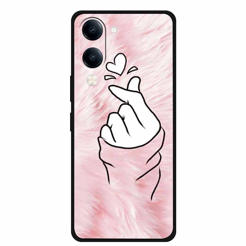 For Vivo Y29s Case Phone Cover Black Silicone Soft Case for Vivo Y19s GT Cover 6.74" Shell Dustproof Coque VIVO Y19sGT Y29 S 5G