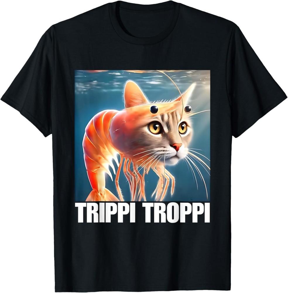 Trippi Troppi - Итальянская футболка с мемом про  brainrot  унисекс Футболка Унисекс Футболка M