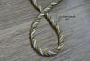 6mm-8mm Colored Decorative Three-Strand Cushion Bolster Rope for Sofa and Curtains
