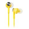Audio-Technica ATH-CK350M YL In-Ear Earphones, Yellow
