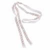 1pcs Ribbon Tape Pearl Beaded Trim Handmade Lace Beaded Fringe Trim  DIY Craft Project