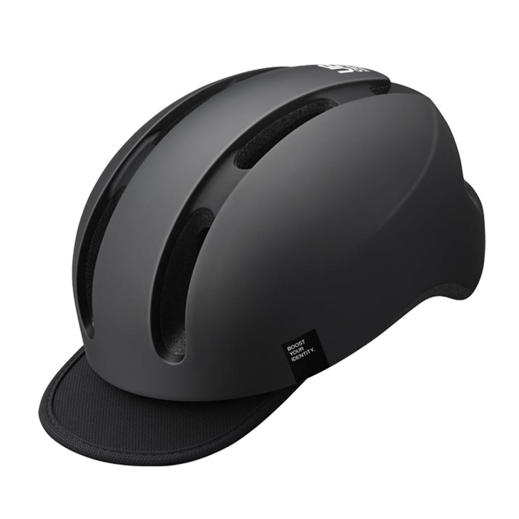 KABUTO Bicycle Helmet Canvas Urban M/L (57-59cm) Matte Black JCF Recommended