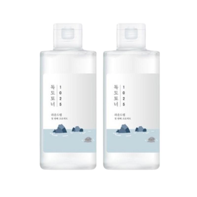 ROUND LAB 1025 Dokdo Toner 200ml – Fuktighetsgivende & Beroligende Koreansk Toner med Dyphavsvann for Sensitiv Hud, pH-balansert, K-Beauty Hudpleie