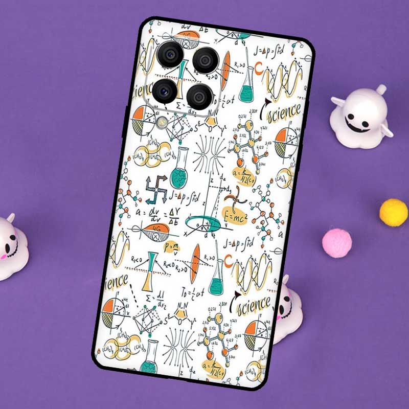 Biology and Chemistry Cover For Samsung Galaxy M20 M30s M33 M13 M23 M53 M15 M55 M31 M51 M14 M34 M54 M32 M52 Case