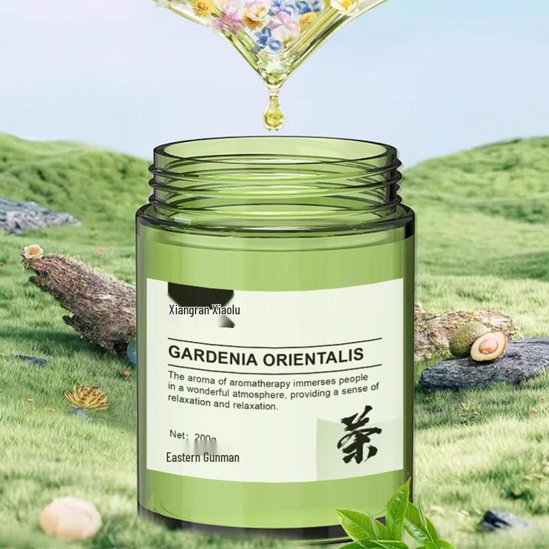 2025 Long-Lasting Tea Scent Car Air Freshener: Advanced Solid Balm for Car Interior Fragrance