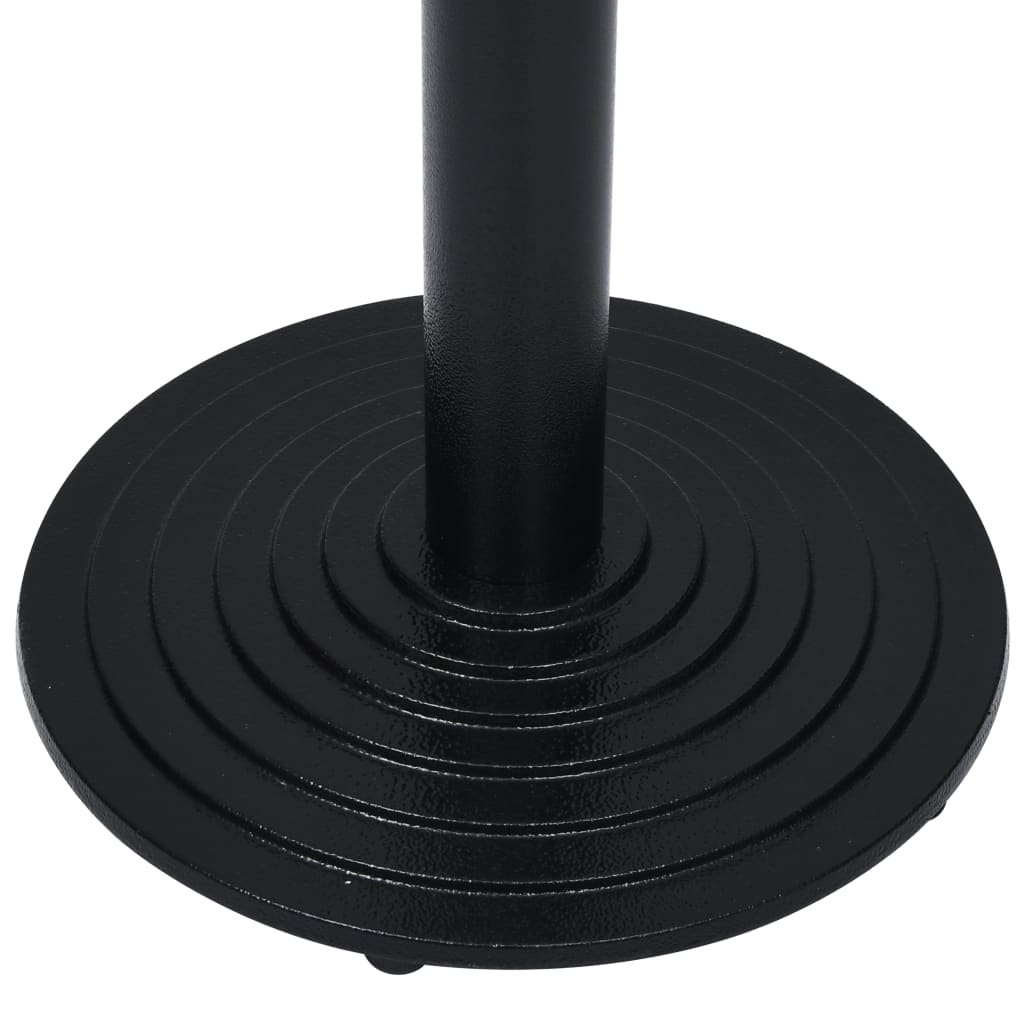 Bistro Table Base Black Ø43 X 107 Cm Cast Iron