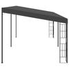 Wall Mounted Pergola 3x6 m Anthracite Fabric