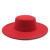 Wool Felt Top Hat With Wide Brim For Formal Events And Winter Wear
