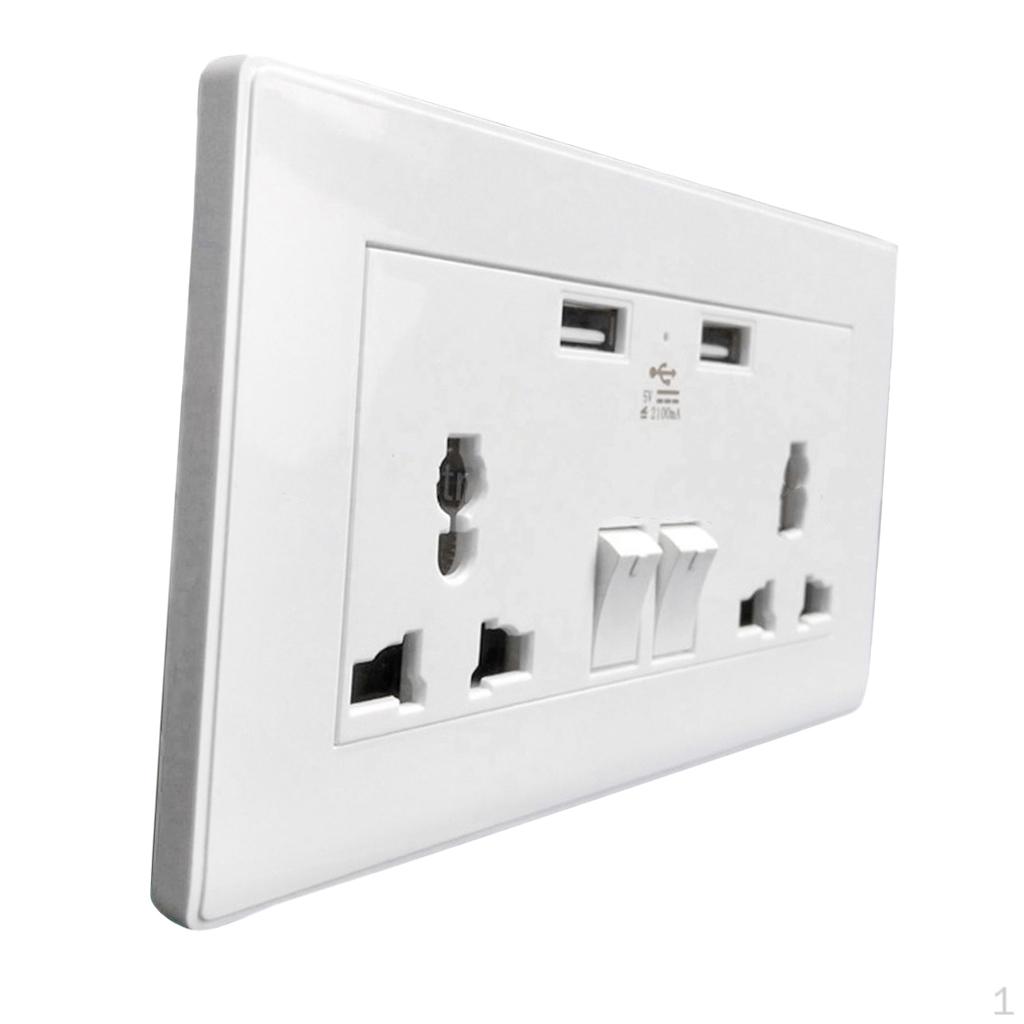 

Розетка електричної настінної USB-станції 2,1 A