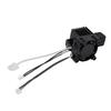 3D Printer Hotend Replacement for     X1   3D Printer Integrated Design Hardened Steel Nozzle Extruder Hot End with Fan