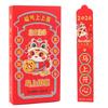 12pcs Chinese Style Draw Lots Red Envelope Traditional Good Luck Lucky Draw Red Pockets Blessing Paper