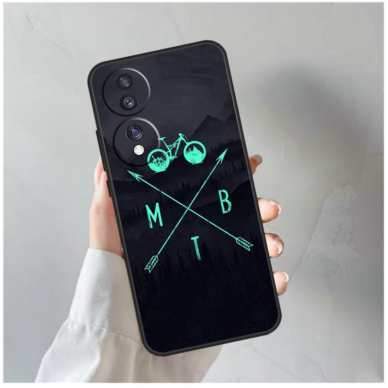 MTB Mountain Bike Cycling Bicycle For Honor Magic 8 7 6 5 Pro Case For Honor 400 200 Lite 90 70 50 X8c X8b X9a X9b X9c X9d Win