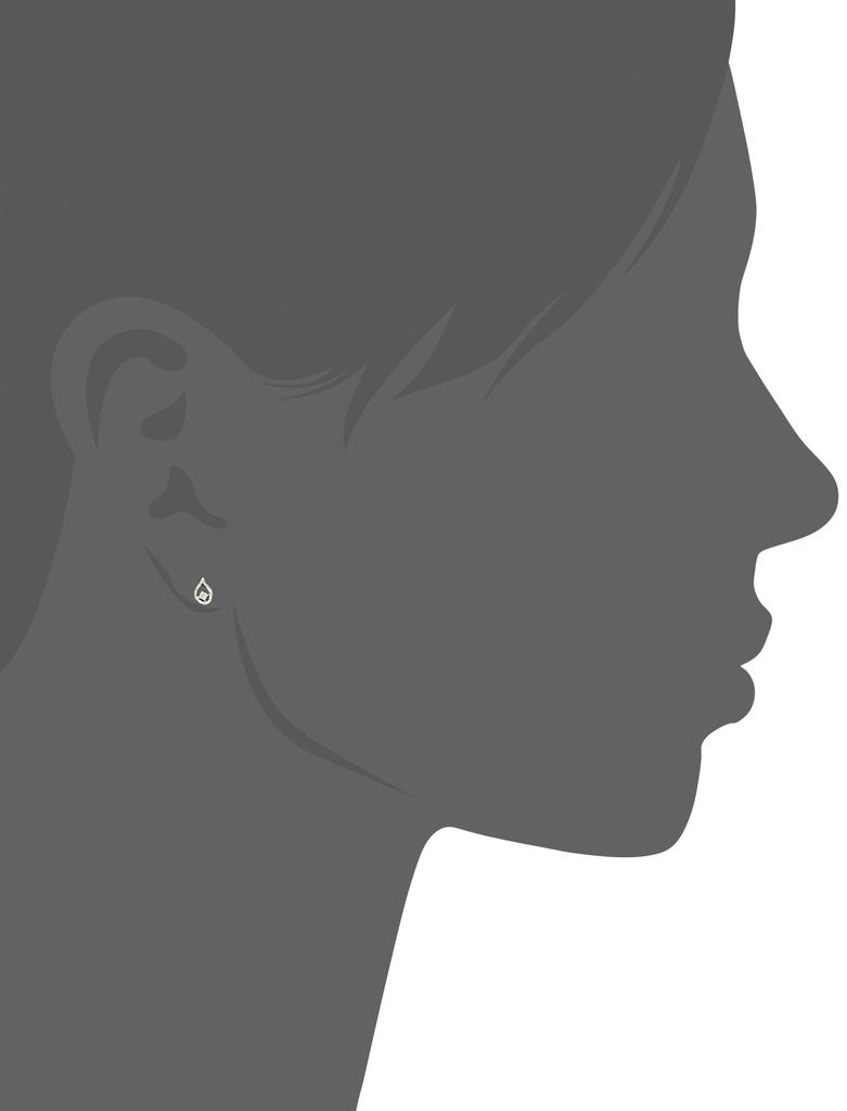 ESTELLE [WEB Exclusive] Diamond K10 White Gold Drop Motif Earrings 0212-2453-0012-0000
