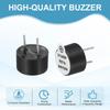 Uxcell Active 5mm Electronic Piezoelectric Continuous for Physical and Stores 10-Pack Buzzer, DC12V, 9x5.5mm, Pitch, Buzzer, Alarm, Buzzer, Sound,