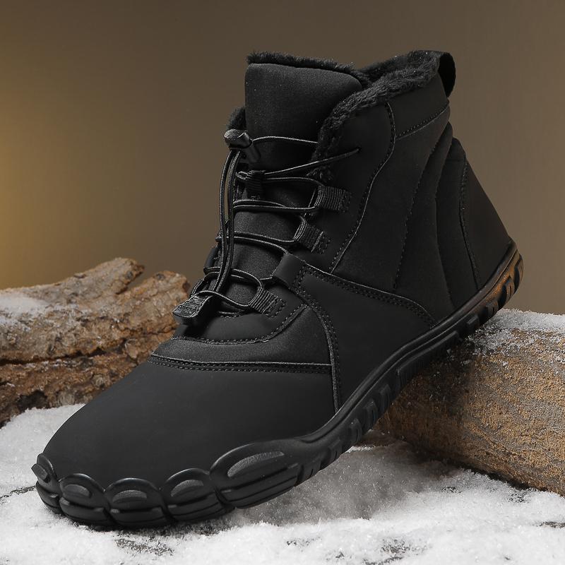 

Winter Women s Boots New Style Short Plush Snow Boots Women Ankle Boots Warm Cotton Flat Shoes Anti-Slip Casual Work Shoes 36