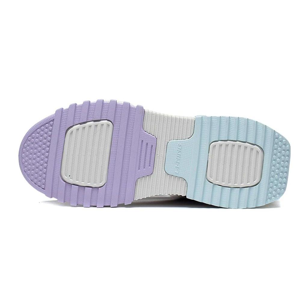 Li Ning Kids Journey 2.0 Comfortable Versatile Durable Casual Shoes Kids Casual Shoes Pink Purple YKCS144-24