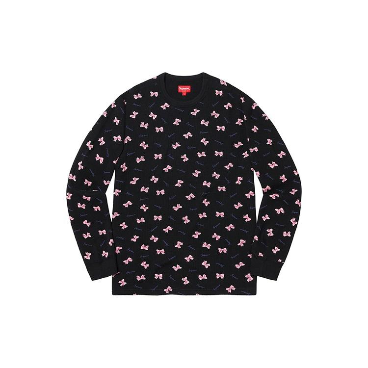 Supreme Bow Waffle Thermal Unisex SUP-FW19-1003