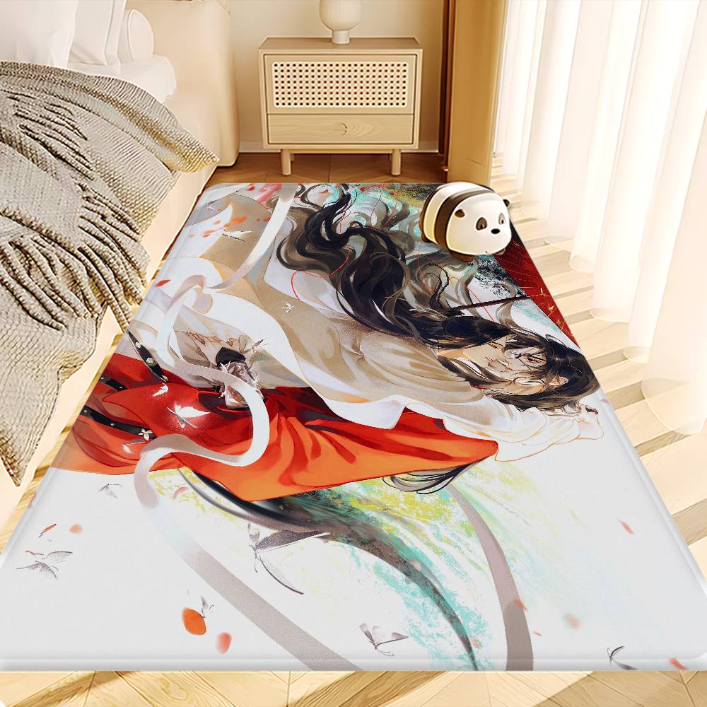 Chinese Heaven Officials Blessing Hallway Carpet Washable Non-Slip Living Room Sofa Chairs Area Mat Kitchen Doormat Area Rug