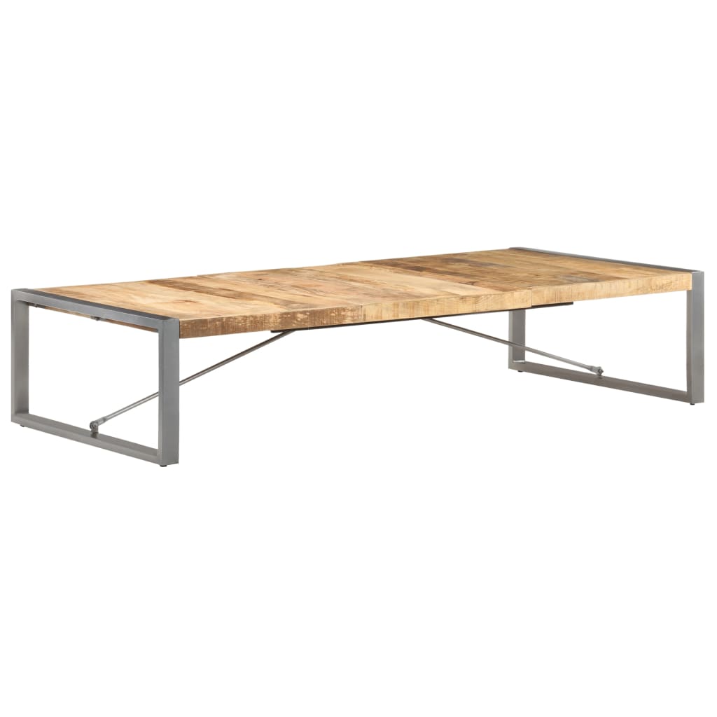 Coffee Table 180 x 90 x 40 cm Rough Mango Wood