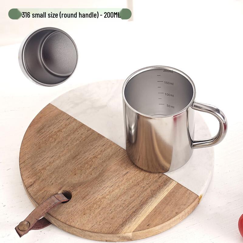 Shuncheng 316 SS Double-Wall Insulated Kids Mug Set