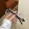 High-quality Unisex square Plain glasses Optical Spectacle Computer glasses Myopia Glasses Nearsighted Eyewear -1.0 -1.5 -2.5