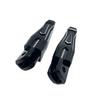 Motokano Front Foot Pegs Rear Footrest Pedals for Ninja 400 Z400 ZX4R ZX4RR ZX25R Z650 Z1000 (Front, Black)