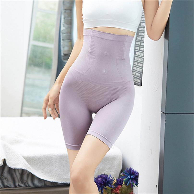 Summer Women's Hip Lifting Body Shapers Underwear High Waist Strong Postpartum Control Bottom Wear Tummy Underwear