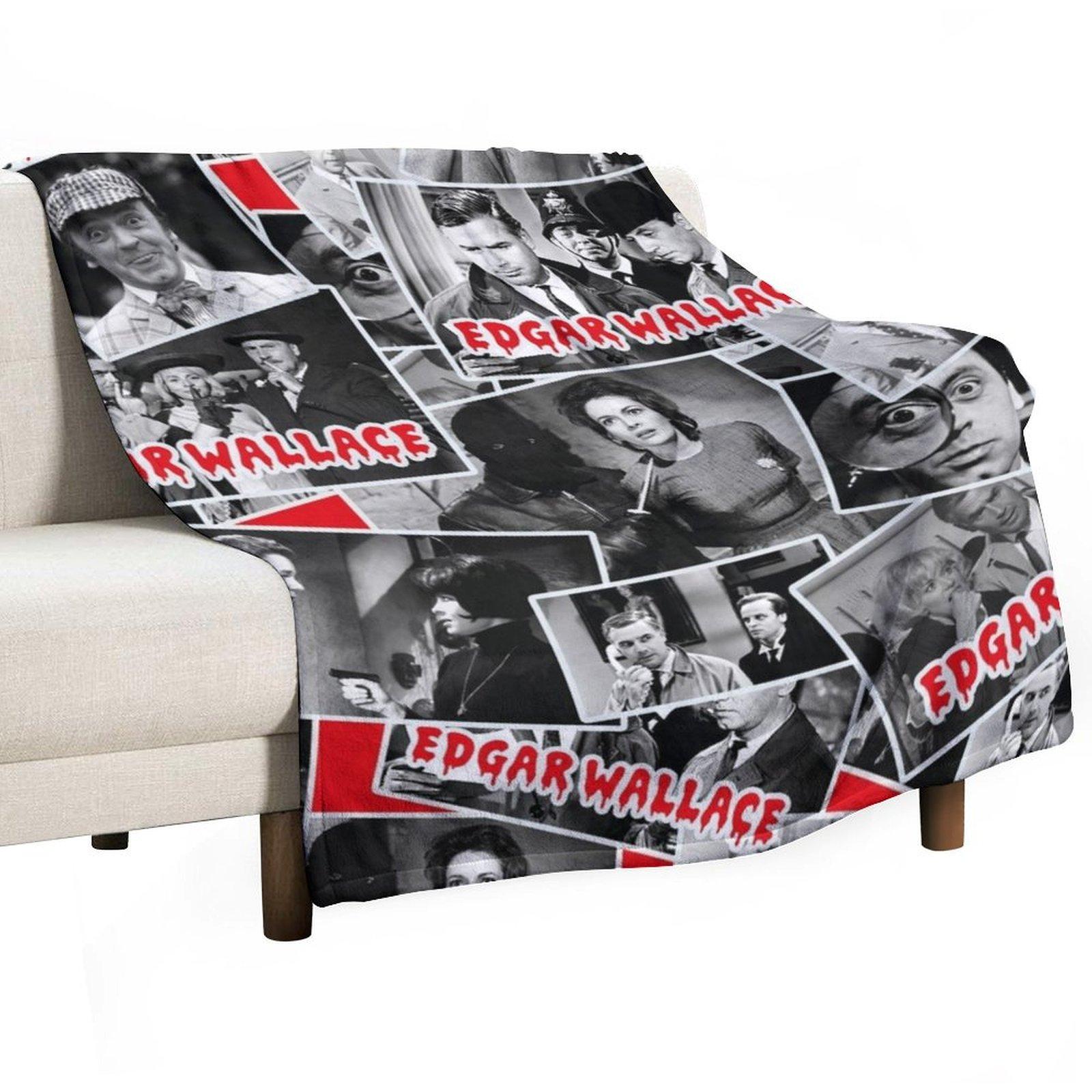 Эдгар Уоллес, Кино, 50-е, 60-е Плед Мягкий Клетчатый Покрывала Декоративные Диваны Летние Постельные Принадлежности Одеяла 30x40in