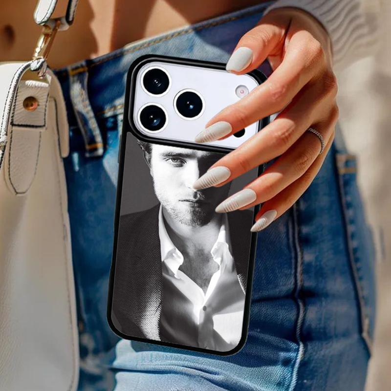 Robert Pattinson Phone Case For iPhone 17 Air 14 15 13 12 Max Cover For Apple 16e 11 Pro Max Plus Coque