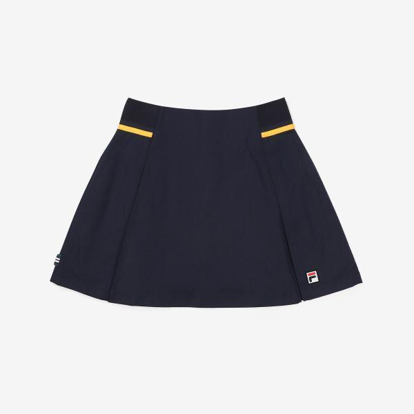 Fila Woven Pleated Skirt Ina navy/75