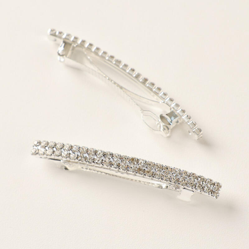 Emian Simple Cubic Straight Side Hairpins Set of 4 A286 4-piece set