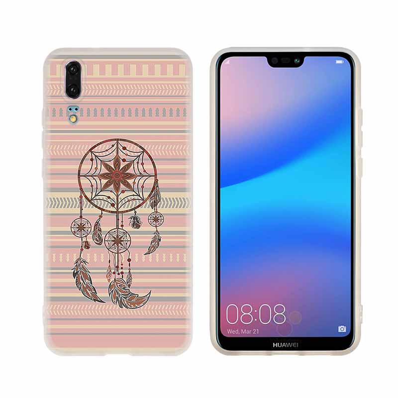 Dream Catcher Mandala Chakra TPU Soft Phone Case For Huawei P50 P40 P30 P20 Pro Lite P30lite P50lite P Samrt Z 2020 2019 Cover