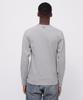 AVIREX DAILY RIB HENLY NECK TEE 6153482 men's M grey