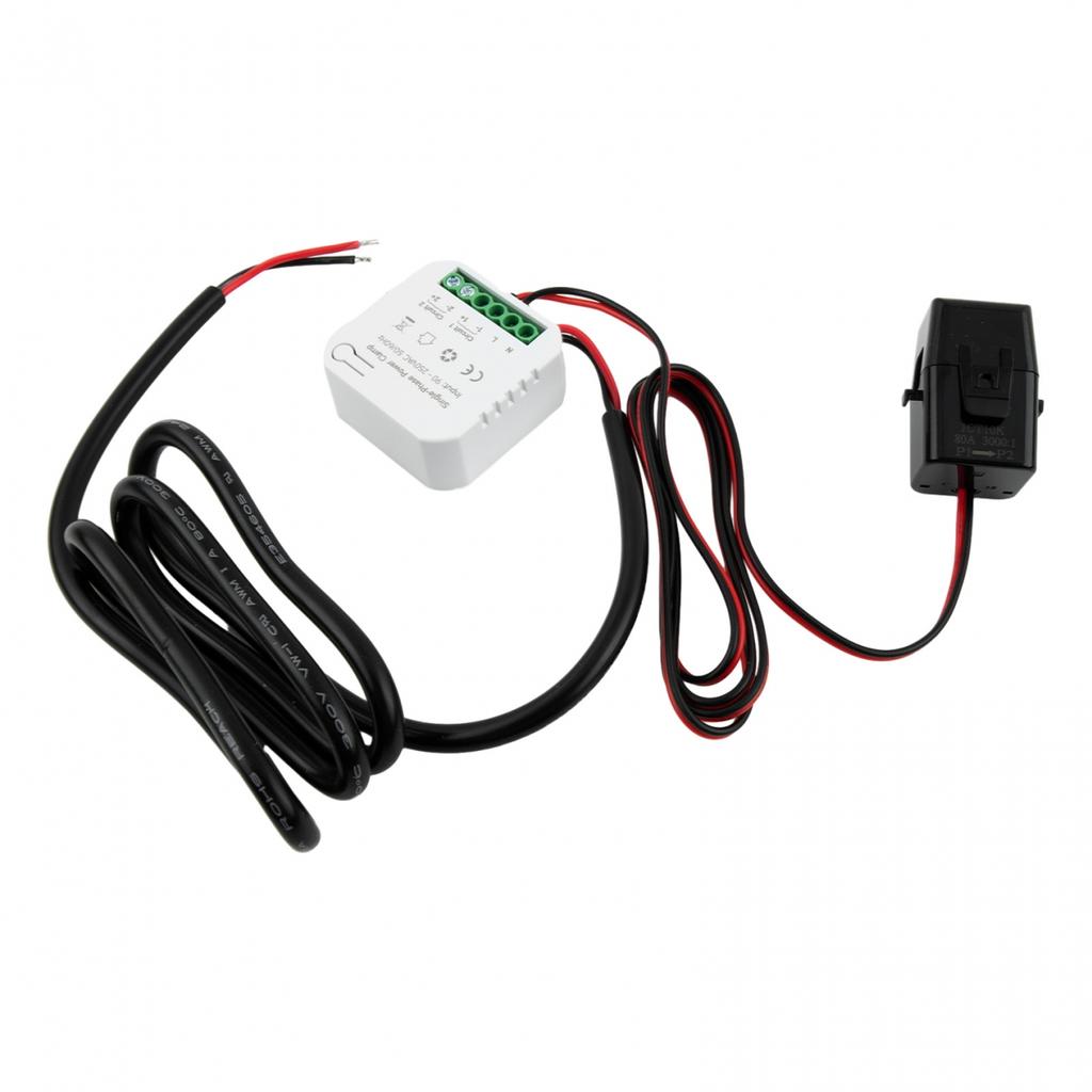 Tuya Smart Life WIFI Energy Meter 80A with Clamp Ct App kWh