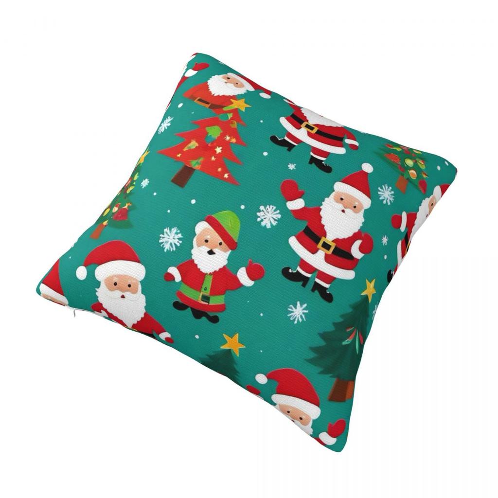 Pillow Case Christmas Soft Pillow Cover Novelty Cushion Cover Printed Pillowcases For Sofa Car Home Decor