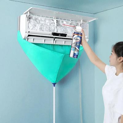 Air Conditioner Cleaning Bag Kit Includes Dust Cover with Bag Universal Cleaning Tool for Wall Mounted Air Conditioners