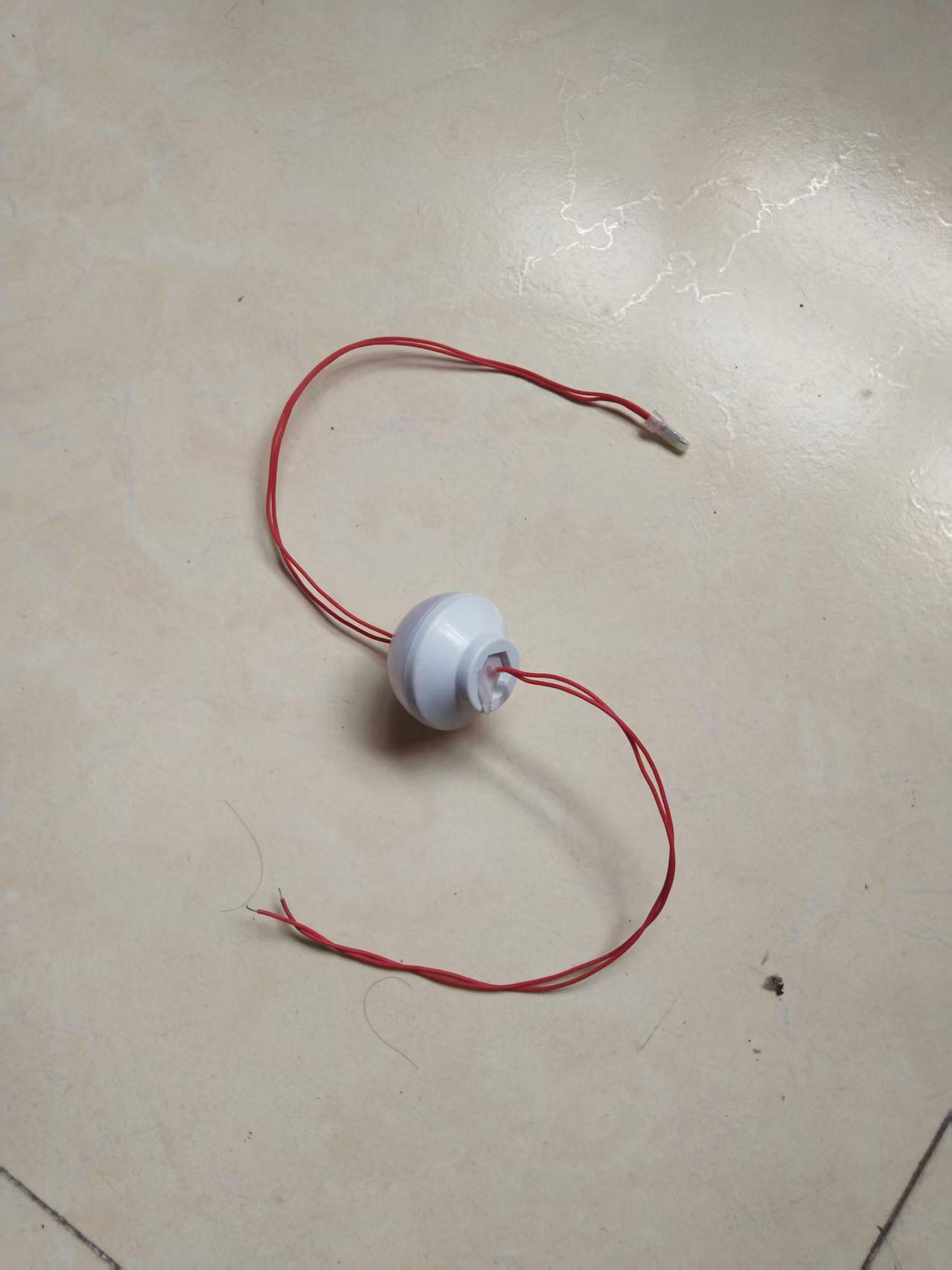 Waterproof LED Light String with Red & Warm Light for Indoor/Outdoor Use