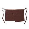 Unbalanced Waist Apron (Brown)