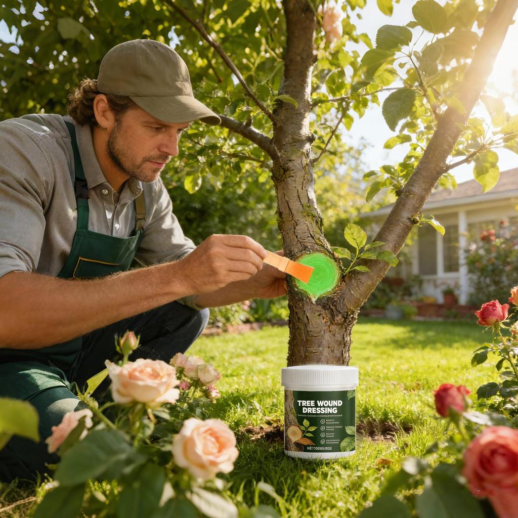 100g Waterproof Tree Pruning Sealer Long-Lasting Plant Wound Dressing for Orchard & Home Gardening, Protect Cuts from Pests