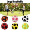 6cm Soft Juggling Balls Football Shape Footbag Sacks Beginner Juggling Ball  Group Playing