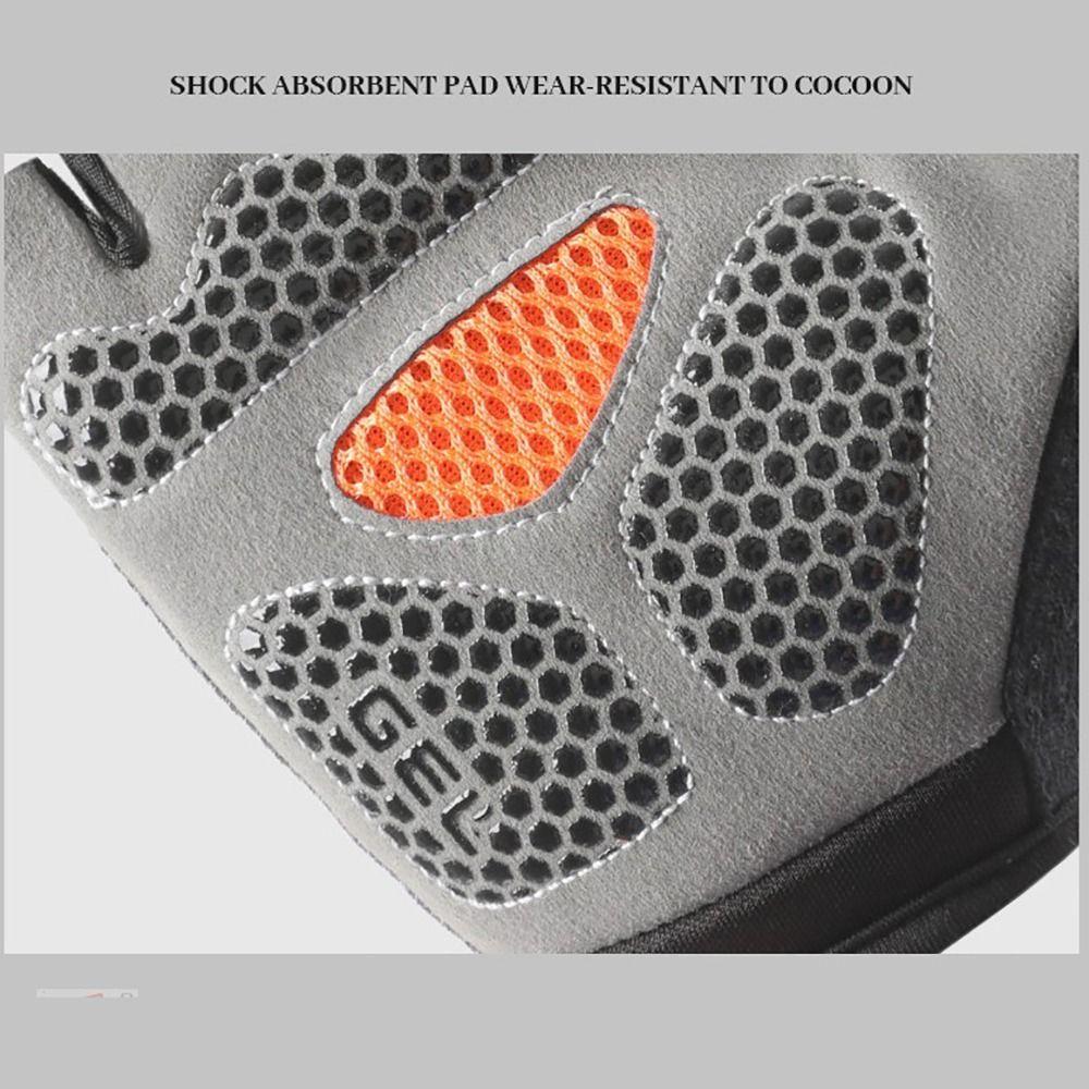 Rukavice na kolo tlumící nárazy Protiskluzové cyklistické rukavice Příslušenství Cyklistické rukavice