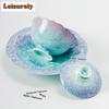 Kiln Fambe Crystal Glaze Gaiwan Ancient Tea Tureen Tea Bowl With Lid Kit Tea Making Cover Bowl Chinese Tea Set Collection Gift