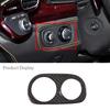 For Ferrari 458 2011-2016 Real Carbon Fiber Auto Headlight Switch Buttons Frame Cover Trim Sticker Car Interior Accessories