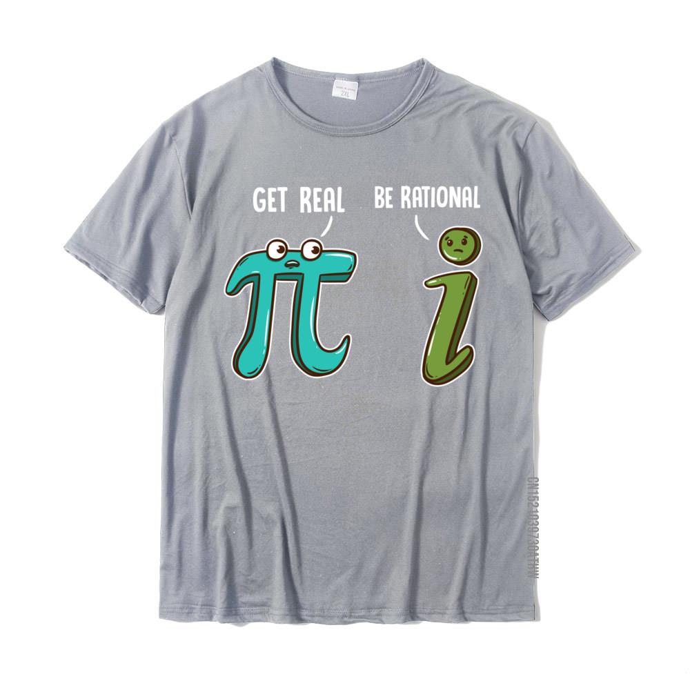 Be Rational Get Real Funny Math Joke Statistics Pun Long Sleeve T-Shirt Cotton Tops T Shirt Funny Faddish Slim Fit T Shirt