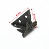 4Pcs/set DIY Triangle Vintage Case Furniture Hardware Corner Brackets Corner Protector Box Decor Antique Bronze