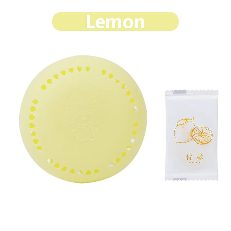 Round Solid Air Freshener Toilet Aromatherapy Fragrance Lasting Wardrobe Car Home Solid Fresher Deodorization Bathroom Supplies