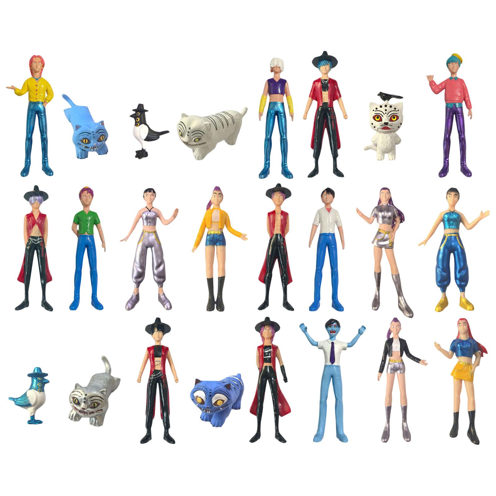 

Неподвижная кукла Коллекционная версия Кукла в масштабе Настольные украшения One Size