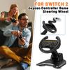 Switch ve Switch2 Joycon Oyun Direksiyon Kontrolcüsü için Evrensel Yarış Direksiyonu Standı, NS2 Aksesuarları için Güvenli Vantuz Tabanlı