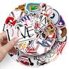 50 Personalized Baseball Graffiti Stickers – Waterproof DIY Skateboard & Suitcase Decor